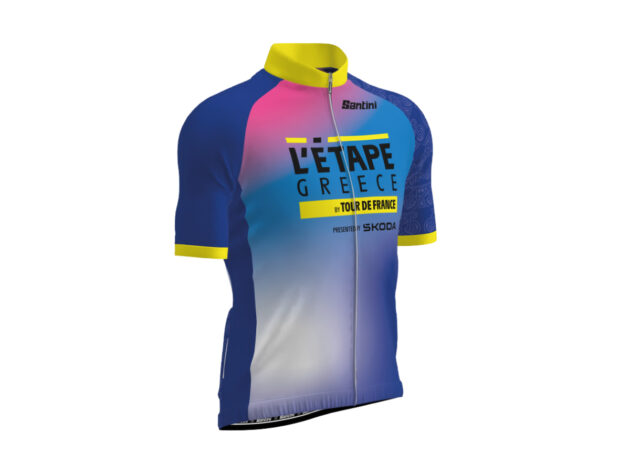 The Official Santini Jersey of L’ Étape Greece by Tour de France presented by SKODA 2024